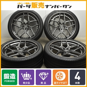 【超高級 アメ鍛】ANRKY S3-X4 23in 10.5J -6 PCD130 ヨコハマ ADVAN SPORT 305/35R23 マイナスオフセット ベンツ AMG Gクラス ゲレンデ