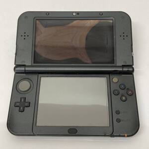 Nintendo Newニンテンドー3DSLL メタリックブラック 本体◆通電確認済 現状品 ジャンク 任天堂 本体のみ New3DSLL ゲーム機