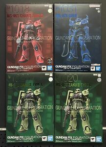 ■GUNDAM FIX FIGURATION METAL COMPOSITE メタルコンポジット■シャア専用ザク/量産型ザク×2/グフ■機動戦士ガンダム■開封美品&未開封品