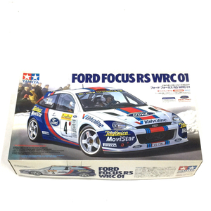 タミヤ 1/24 スポーツカーシリーズ NO.241 フォード フォーカスRS WRC01 プラモデル 未組立 保存箱付き QR122-3