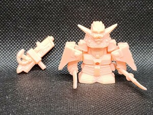 ハイグレードSDガンダム　農丸頑駄無　肌色　ガチャポン　ガシャポン戦士　ガン消し　消しゴム　バンダイ　フィギュア