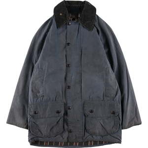 古着 90年代 バブアー Barbour BEAUFORT ビューフォート 旧3ワラント オイルド ハンティングジャケット 英国製 C36 メンズS相当 /eaa502422