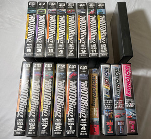 「ベストモータリング　Best MOTORing」 VHSビデオ中古品　19本セット