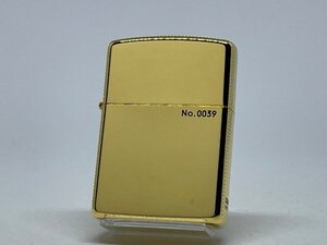 送料無料 ZIPPO[ジッポー]アーマー SIDE DOT & LOGO サイドドット＆ ロゴ ゴールド 162G-ZCUT