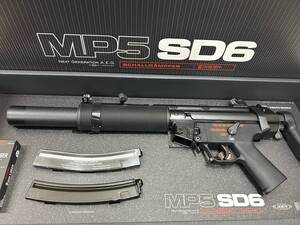 東京マルイ　次世代電動ガン　MP5 SD6　新品・未開封