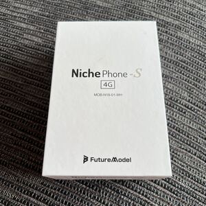 NichePhone-S 4G 0.96インチ メモリー512MB ストレージ4GB ホワイト MOB-N18-01-WH SIMフリー