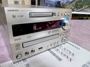 ONKYO オンキョー FR-N7NX CD/MDチューナーアンプ ◆ CDピックアップ新品交換・動作良好 ◆