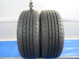 激安即決！エア漏れ点検済み！バリ溝9分山！BRIDGESTONE NEXTRY 205/55R16 91V 2021年製！中古2本セット！T008542