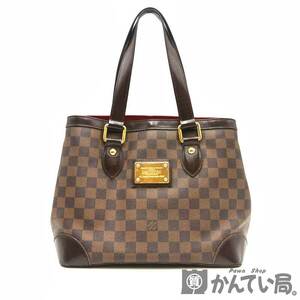 20391 LOUIS VUITTON【ルイ・ヴィトン】N51205 ハムステッドPM ダミエ エベヌ ハンドバッグ 鞄 ブラウン レディース【中古】USED-B