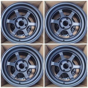 [在庫品] VORK RACING TE37V 2324 MODEL 15×9J -5 PCD114.3-4H 4本 MB ■ レイズ RAYS 鍛造 軽量 ボルクレーシング