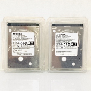 5 ★動作良好・2枚組ケース付き★東芝製 500GB HDD ハードディスク 7655時間 16551時間　★5400rpm★厚み7mm★2.5インチSATA★送料無料