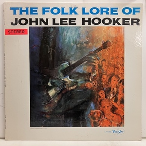 ★即決 BLUES John Lee Hooker / The Folk Lore Of John Lee Hooker VJLP103 ur2049 米盤、60年代の再発盤、溝無セカンド・レーベル