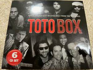 レア・名盤！「TOTO BOX 6CD RADIO BROADCAST RECORDINGS FROM THE ARCHIVES」AOR