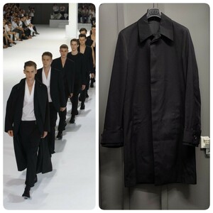 【激レア】2002AW Dior hommeステンカラーコート／ディオールオムエディスリマンスプリングコート