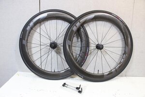 Showstopperモデル! ○ZIPP ジップ 404 firecrest TUBELESS RIM シマノフリー 11/12s対応 チューブレス カーボンホイールセット