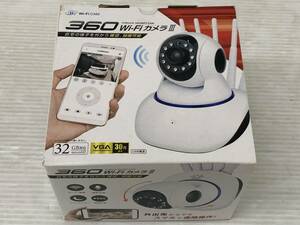 360 Wi-FiカメラⅢ ペットカメラ トーシン産業 ※箱ダメージあり 未開封品 sykdetc075981