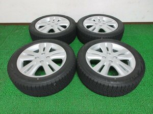 AL749【送料無料 在庫処分】185/55R16 超溝高 8~8.5分山 ブリヂストン スタッドレス VRX2 ♪ ホイールセット 4本 ホンダ フィット RS 純正