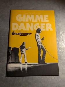 【映画パンフレット】gimmedanger イギー・ポップ　Iggy Pop　the stooges ジム・ジャームッシュ