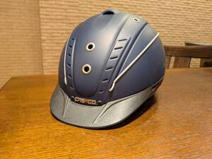 【美品】CASCO MISTRALL 2 ヘルメット XL　ネイビー