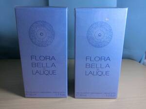 【送料無料】ラリック フローラ ベラ オードパルファム 50ml 2本 香水 未開封 フレグランス LALIQUE FLORA BELLA EAU DE PARFUM FRAGRANCE