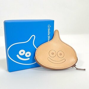 【SQEX TOYS】Smile Slime レザーコインケース ナチュラル/スマイル スライム/小銭入れ/ドラゴンクエスト/ドラクエ/1t4194