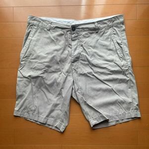 H&M ハーフパンツ ショートパンツ ショーツ 短パン w34 グレー