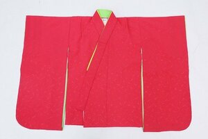 inagoya★お遊戯会などにも★【袴用・三つ身単品】3歳 女の子用 kimono for girls 花紋付 化繊 着用可 中古品 着物 七五三 z1376mm