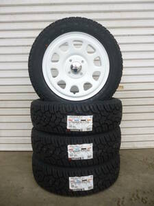 新品☆ヨコハマジオランダーX-AT☆165/65R14セット☆ゴツゴツタイヤ☆ウェイク・バモス・アクティ・ピクシス・クリッパー・デリカミニ