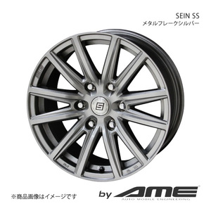 SEIN SS アルミホイール1本 ブーン M7#0S(2016/4～)【16×6.0J 4-100 +40 メタルフレークシルバー】 共豊