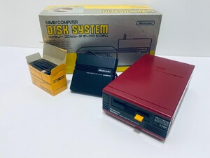 Nintendo HVC-022/023 FAMILY COMPUTER DISK SYSTEM / 任天堂 ファミリーコンピューター ディスクシステム動作未確認 美品 (N-84)