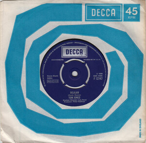 英7 Tom Jones Delilah F12747 Decca /00080