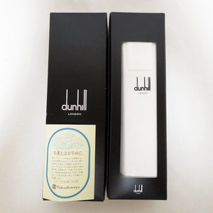 #anze ダンヒル Dunhill ワイシャツ生地 仕立て生地 白 斜めストライプ 綿 日本製 未使用 メンズ [755531]