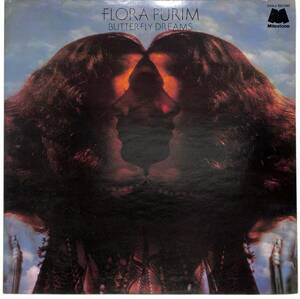 e5475/LP/見本盤/白ラベル/Flora Purim/Butterfly Dreams