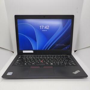 管理:XZ-3315/ジャンク扱い/ LENOVO ThinkPad L380/Celeron 3965U/4GB/128GB/Win11/フルHD/MS Office