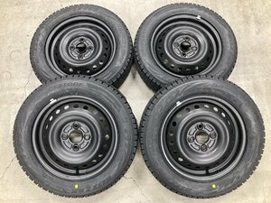 □6842 2024年製 新品 スタッドレスタイヤ VRX2 155/65R14 ホンダ 純正 N-BOX N-WGN N-ONE 14インチ 4.5J +40 4穴 100 スチールホイール