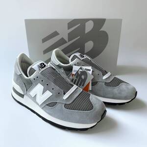 国内正規品 USA製 オリジナル復刻 NEW BALANCE M990GR1 GRAY US8.5 26.5cm M990v1 アメリカ米国製 NB スエード スニーカー MADE IN THE USA