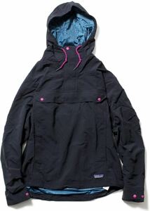 パタゴニア PATAGONIA ウインドブレーカー メンズ アウタージャケット 26515 M’S ISTHMUS ANORAK メンズ イスマス アノラック ブラック