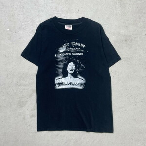 90年代 USA製 LILY TOMLIN リリー・トムリン アクター プリントTシャツ レディースS-M相当【SS2407-20】