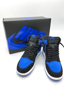 ●中古美品 NIKE AIR JORDAN 1 FD1437 042 ナイキ エア ハイ レディース スニーカー 24cm