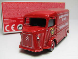 NOREV ノレブ 1/64 シトロエン HY 1969/1981 CITROEN HY Type H 3インチ ティープ アッシュ sapeurs pompiers 消防貨物自動車 パリ pari