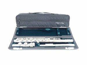 【良品】 Pearl Flute パールフルート Hand made Vivo フルート 総銀製 ハードケース/ケース付き ∴ 6FE1E-1