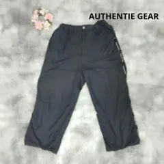 AUTHENTIE GEAR【F】レディース　パンツ 黒 ウエストゴム