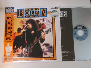 Kml_ZLD464／MARC BOLAN：マーク・ボラン・オン・ビデオ （LD　帯付き　動作未確認）