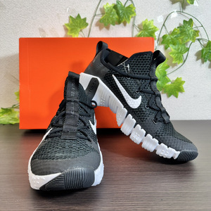 7536-01★NIKE (ナイキ) Free Metcon 3(フリーメトコン)/♪新品未使用タグ付き♪/27cm/メンズ/スニーカー/ブラック★