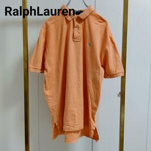 RalphLauren(ラルフローレン)オレンジポロシャツ