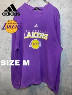 adidas Los Angeles Lakers トレーナー Mサイズ