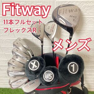 fitway メンズゴルフクラブ　11本　初心者　かんたん　フルセット