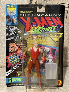 ☆1990年代/Xメン/エックスメン/アクションフィギュア/即決ビンテージTOYBIZ/X-Men/Action Figure(Gideon/MOC) MA-366