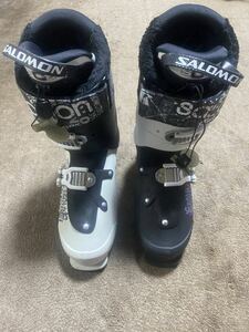 美品　SALOMON サロモン　SPK KAOS カオス　27cm 27.5cm ブーツ　フリースタイルスキー　フリーライド