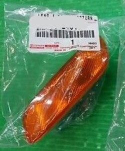 トヨタ 純正 ソアラ レクサス SC300 400 サイドターンシグナルランプ レンズ 左 LENS SIDE TURN SIGNAL LAMP TOYOTA 未使用 LEXUS Genuine